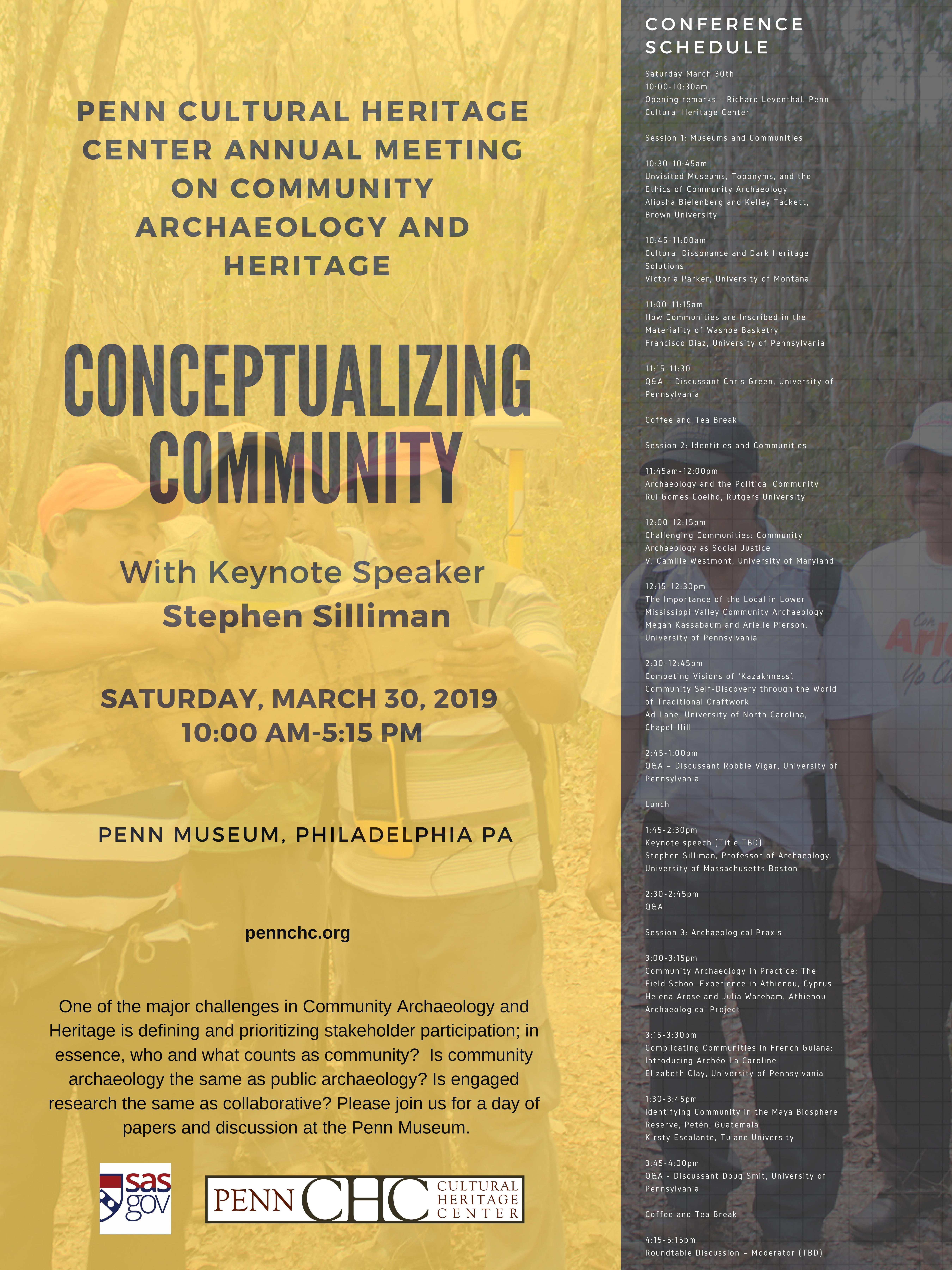 Heritage, Communities and Archaeology